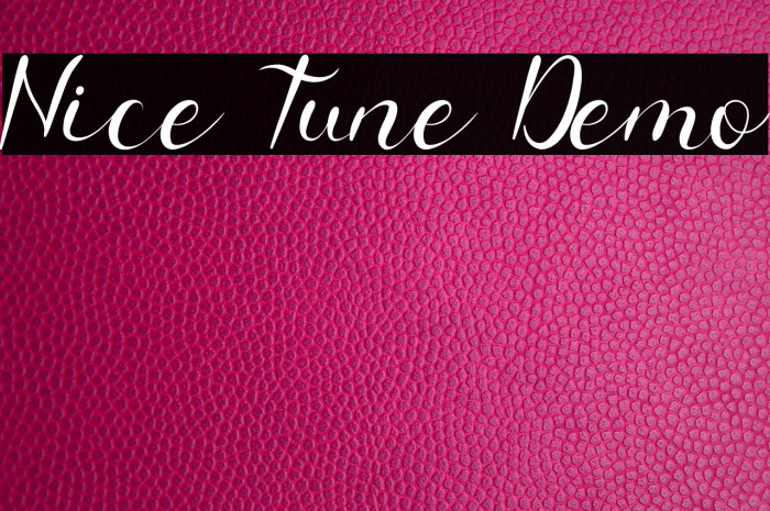 Nice Tune Demo Example 1
