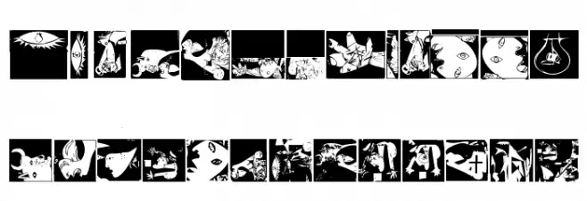 NiceMurders 字体 大写