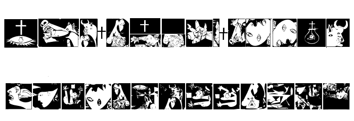 NiceMurders Font LOWERCASE