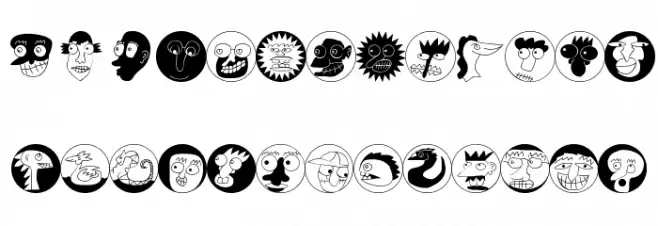 NiceNeighbours Font LOWERCASE
