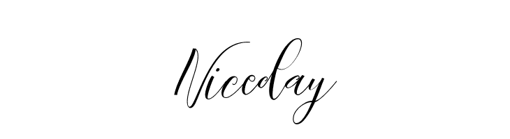Niceday  Скачать бесплатные шрифты