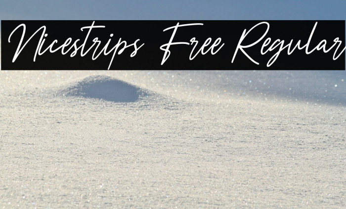 Nicestrips Free Regular Example 1