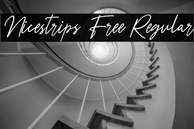 Nicestrips Free Regular Caratteri examples