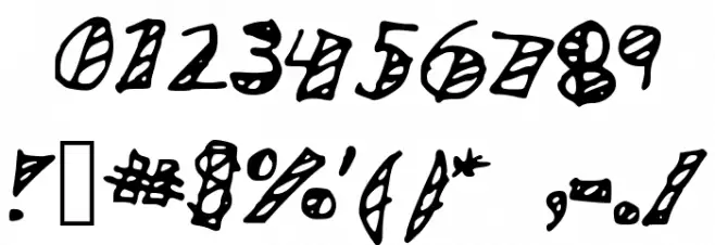 NicetoMeetYou Font OTHER CHARS