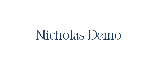 Nicholas Demo Logo