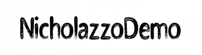NicholazzoDemo  Frei Schriftart Herunterladen
