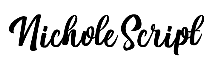 Nichole Script  免费字体下载