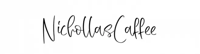 Nichollas Caffee  免费字体下载