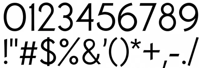 Nicholson Gothic Regular Font OTHER CHARS