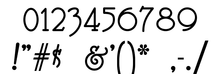 Nickelodeon NF Font OTHER CHARS
