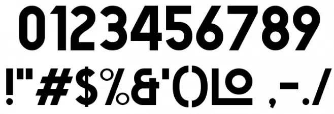 Nickelodeon Playoffs Lowercase Font OTHER CHARS