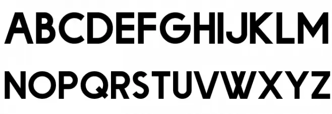Nickelodeon Playoffs Lowercase フォント 大文字