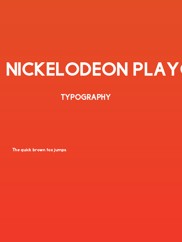 Nickelodeon Playoffs Poster