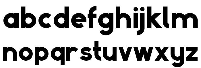 Nickelodeon Playoffs Font LOWERCASE