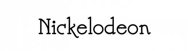 Nickelodeon  Frei Schriftart Herunterladen