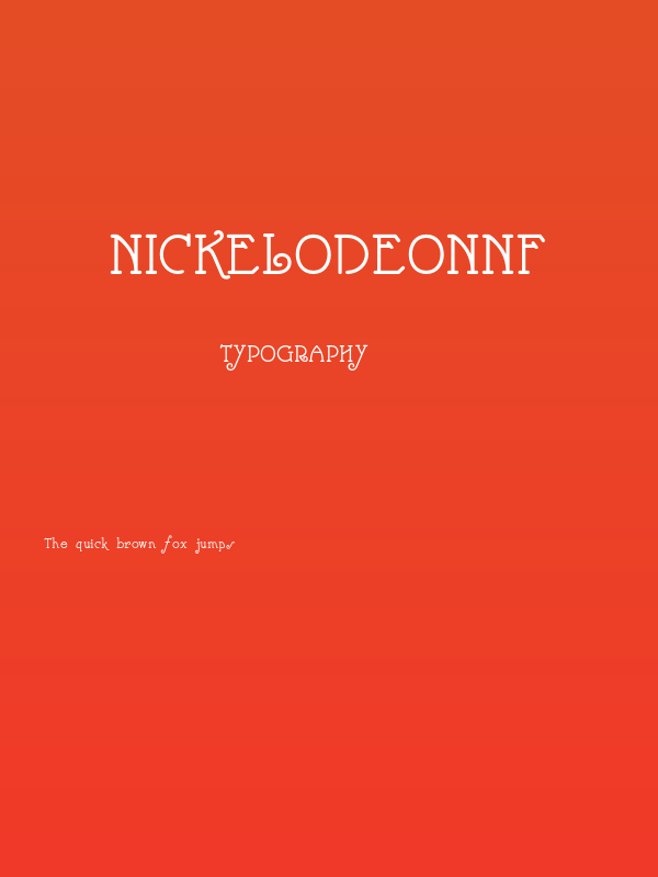 NickelodeonNF Poster