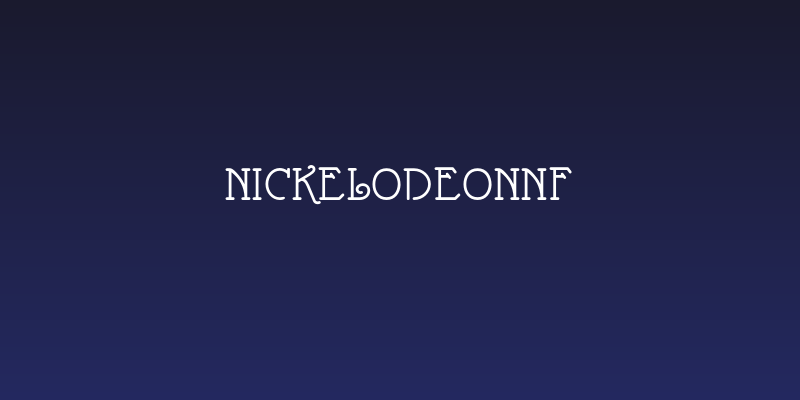 NickelodeonNF Social Header