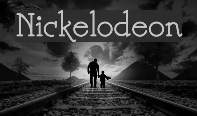 Nickelodeon Font examples