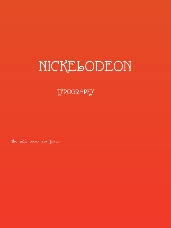 Nickelodeon Poster