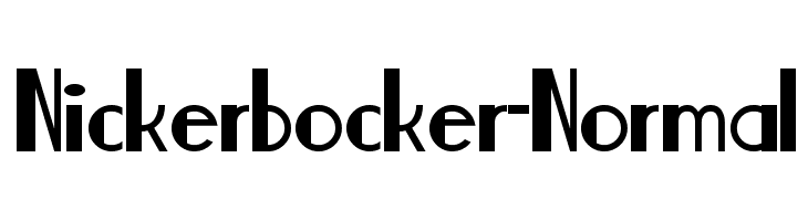 Nickerbocker-Normal  baixar fontes gratis