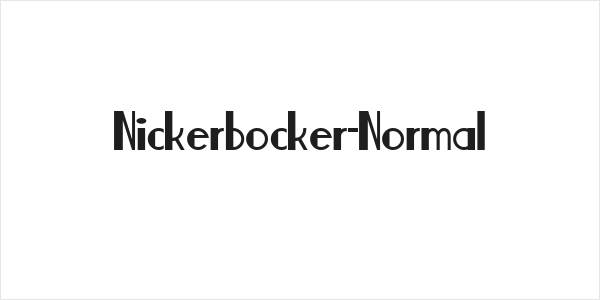 Nickerbocker-Normal Logo