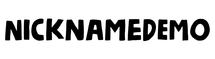 NicknameDEMO फ़ॉन्ट