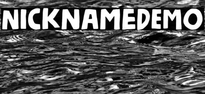 NicknameDEMO Fonte examples
