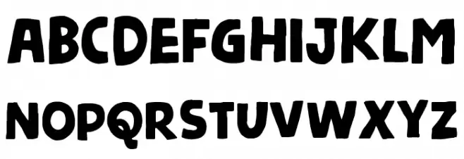 Nickname(RUS BY LYAJKA) 字体 小写
