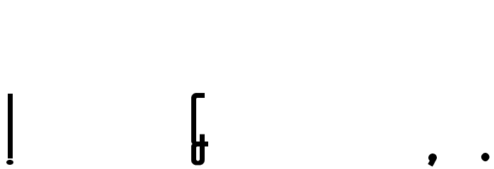 Nickodemus-Extremus Font OTHER CHARS