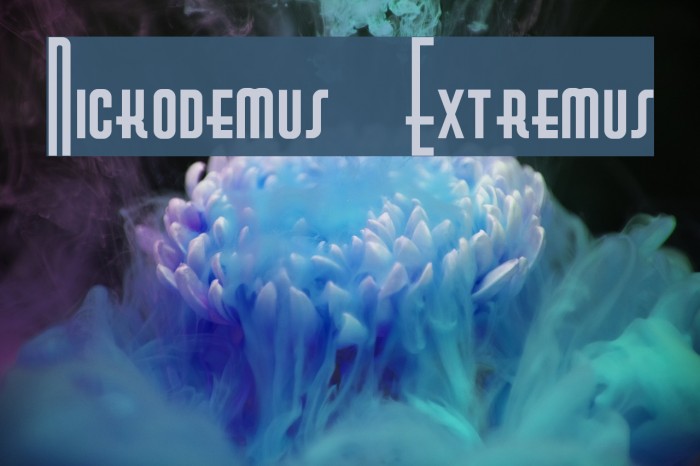 Nickodemus-Extremus Font examples