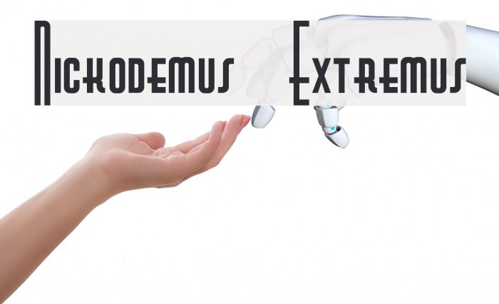 Nickodemus-Extremus Font examples