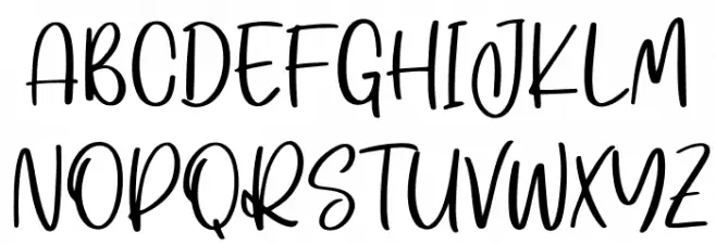 Nickollas Free Schriftart Groß