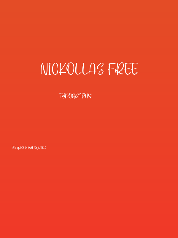 Nickollas Free Poster