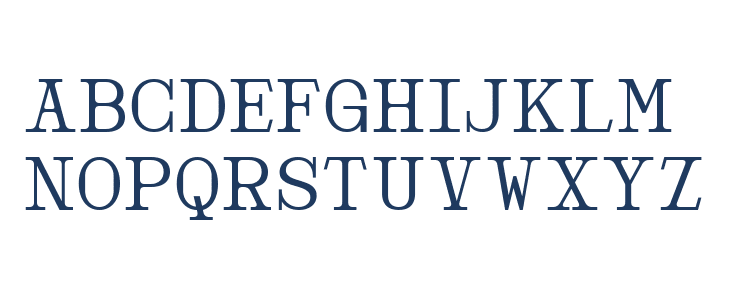 Nickota DEMO Regular Uppercase