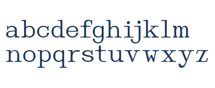 Nickota DEMO Regular Lowercase