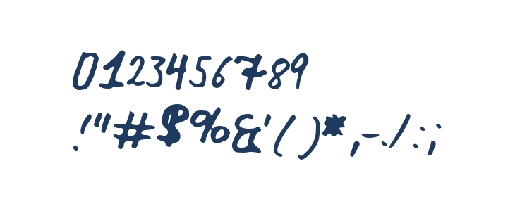 Nicks Font Other Characters