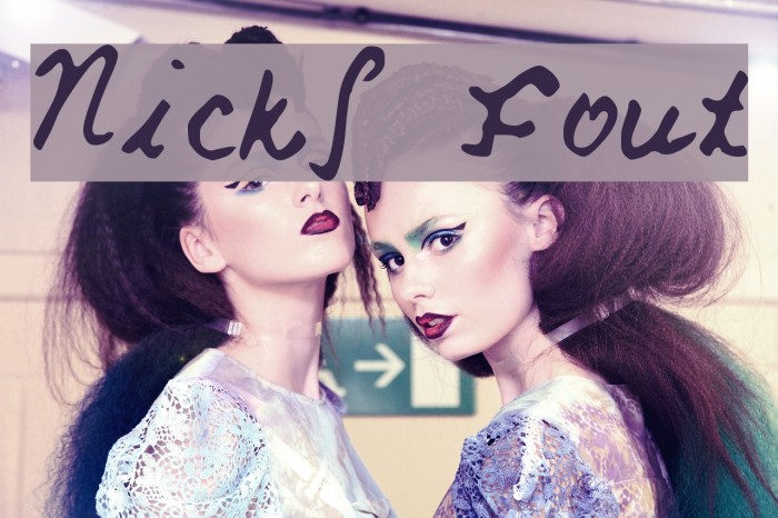 Nicks Font Example 1