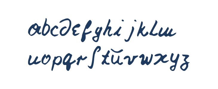 Nicks Font Lowercase