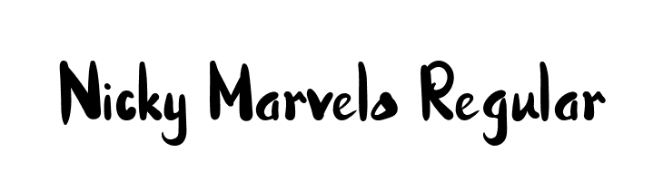 Nicky Marvelo Regular  Frei Schriftart Herunterladen