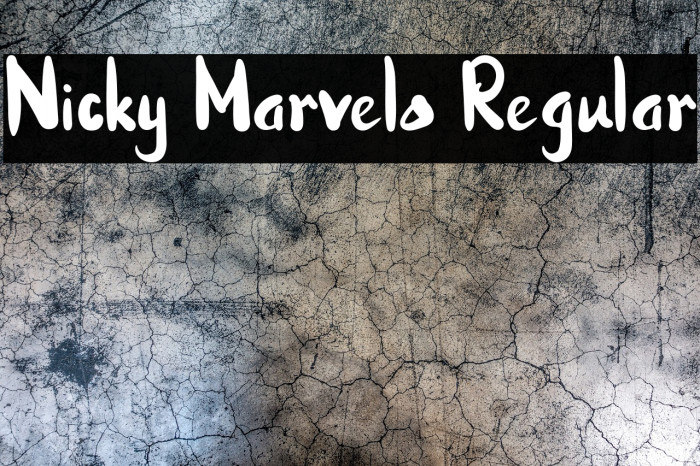Nicky Marvelo Regular Example 2
