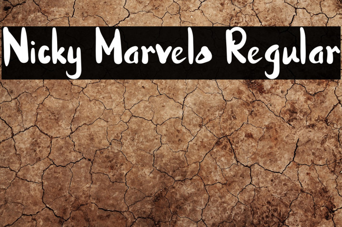 Nicky Marvelo Regular Example 3