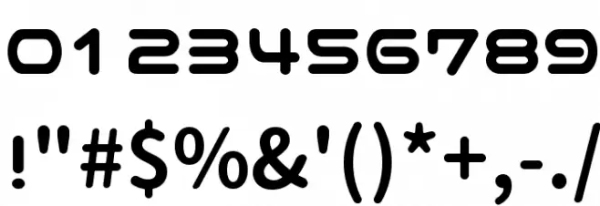 Nico Moji Font OTHER CHARS