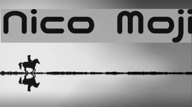 Nico Moji Font examples