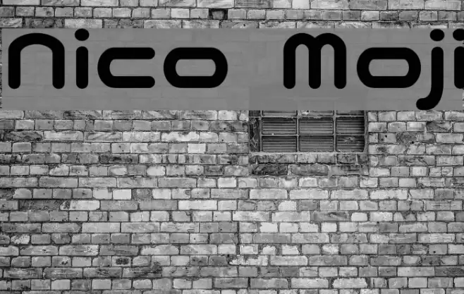 Nico Moji Font examples