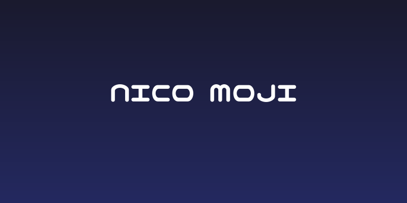 Nico Moji Social Header