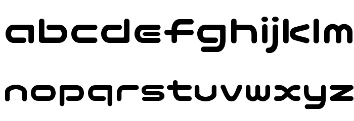 Nico Moji Font LOWERCASE