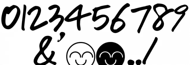 Nicocyan Font OTHER CHARS