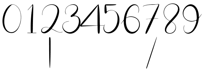 Nicola Aquine Font OTHER CHARS