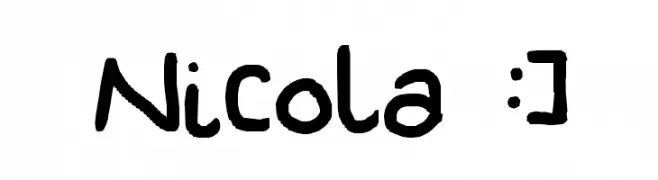 Nicola :]  font caratteri gratis