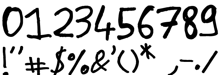 Nicolas Frespech Font OTHER CHARS